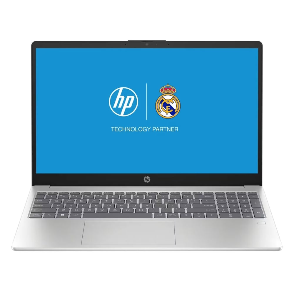 HP Notebook 15.6"" con AMD Ryzen 5, 16 GB RAM, 512 GB SSD y Windows 11 en color plata