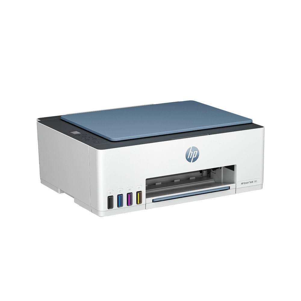 Impresora multifuncional HP Smart Tank 585, tinta, Wi-Fi, Bluetooth, escanea y copia con facilidad