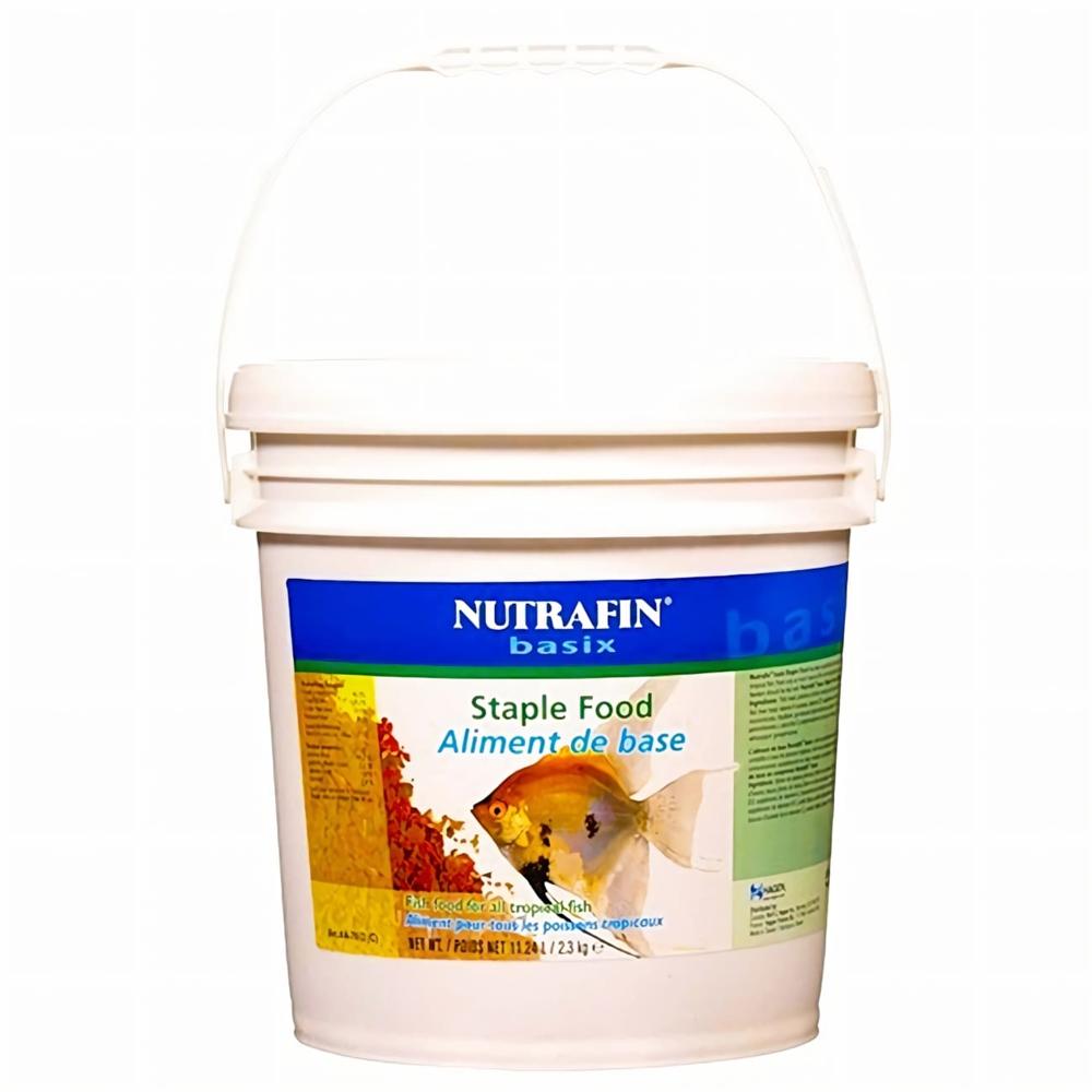 Nutrafi Basix Alimento Peces Tropicales Escamas Balde 2.3 Kg