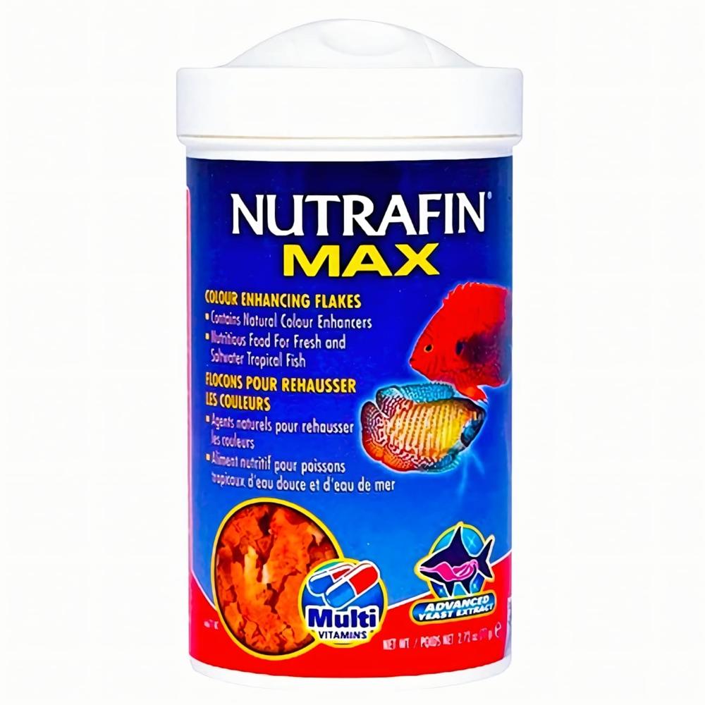 Nutrafin Max Escamas Realza Color Tropicales Marinos 77 Gr.