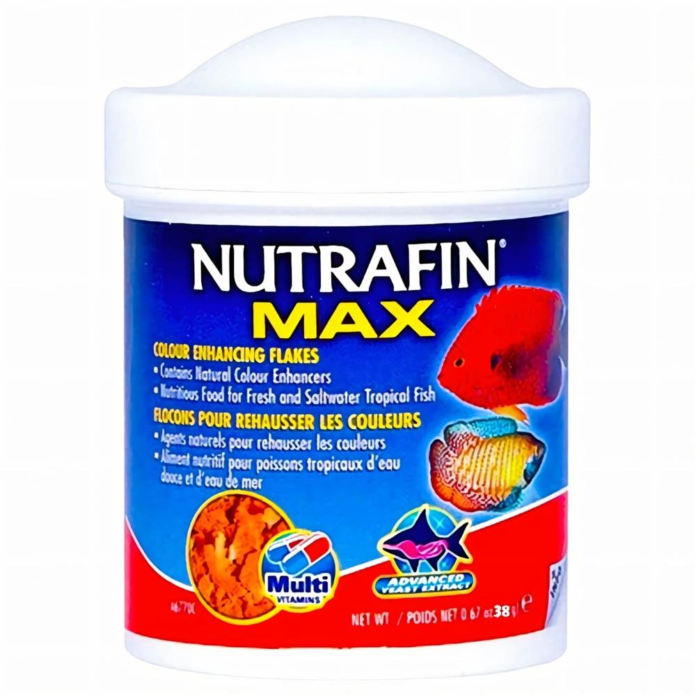 Nutrafin Max Escamas Realza Color Tropicales Marinos 38 Gr.