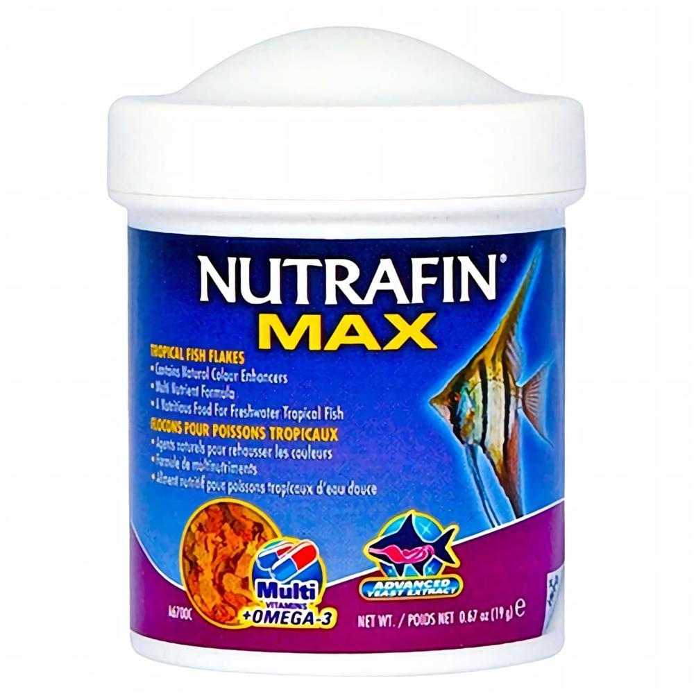 Nutrafin Max Alimento Premiun Peces Tropicales Escamas 19 Gr