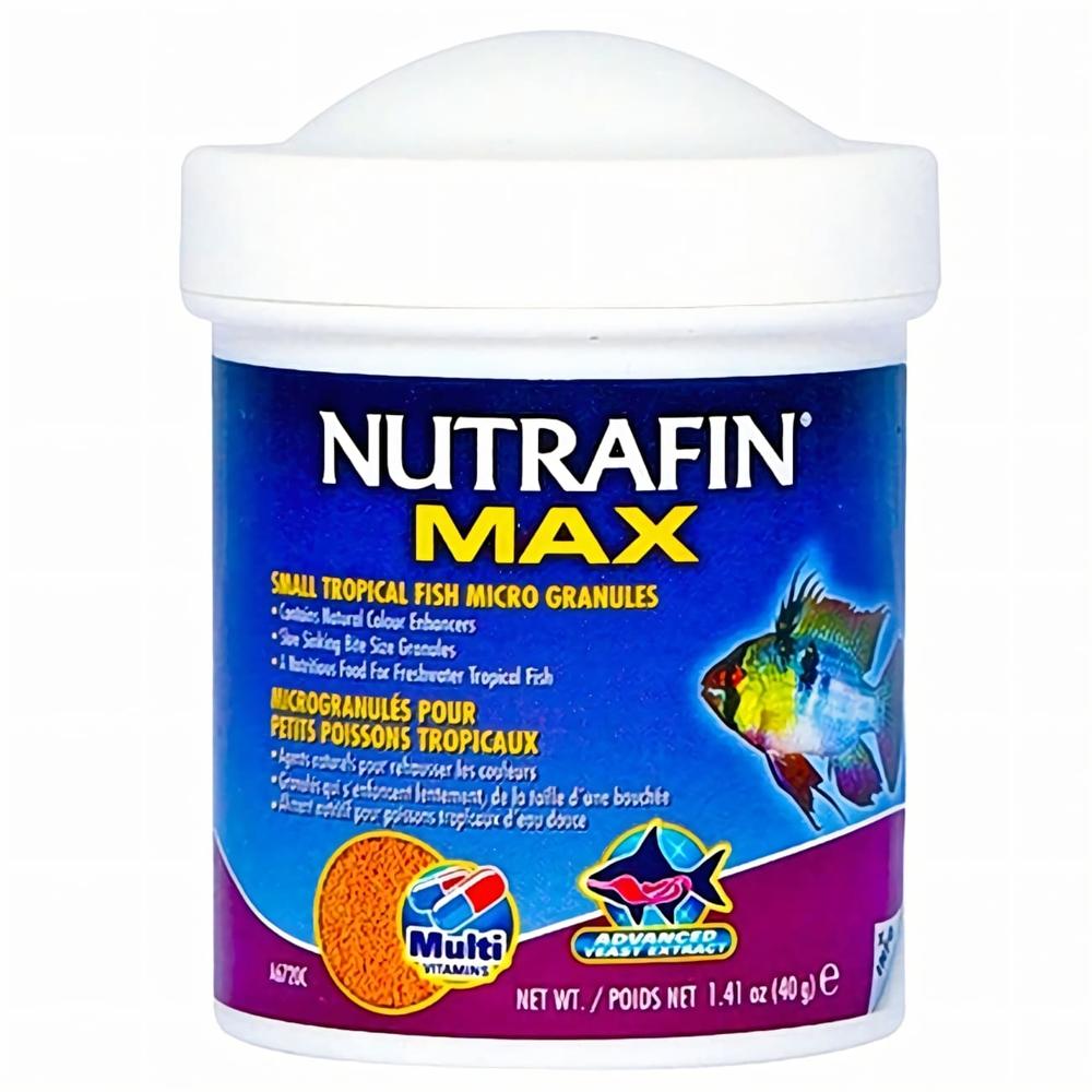 Nutrafin Max Micro Granulos De Caida Lenta Tropicales 40 Gr.