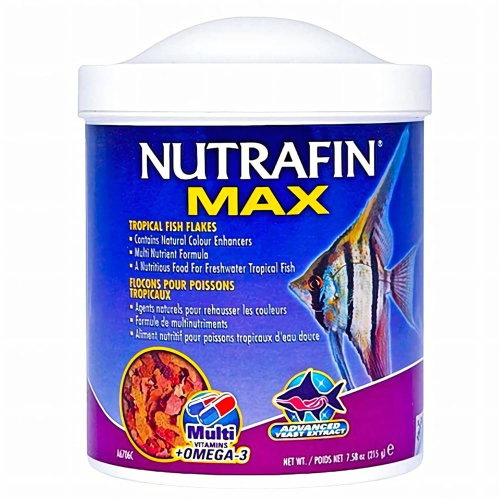 Nutrafin Max Alimento Premiun Peces Tropicales Escama 215 Gr