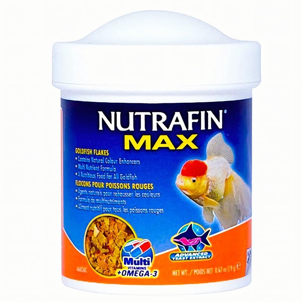 Nutrafin Max Alimento Premiun Peces Goldfish Escamas 19 Gr.