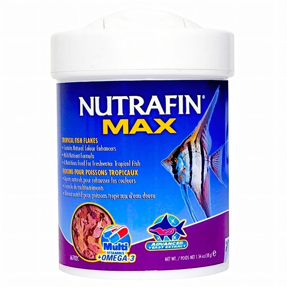 Nutrafin Max Alimento En Escamas Para Tropicales 38 Gr Hagen
