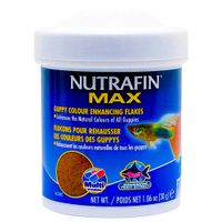 Nutrafin Max Alimento Para Dar Color A Peces Guppy 30 Gr.