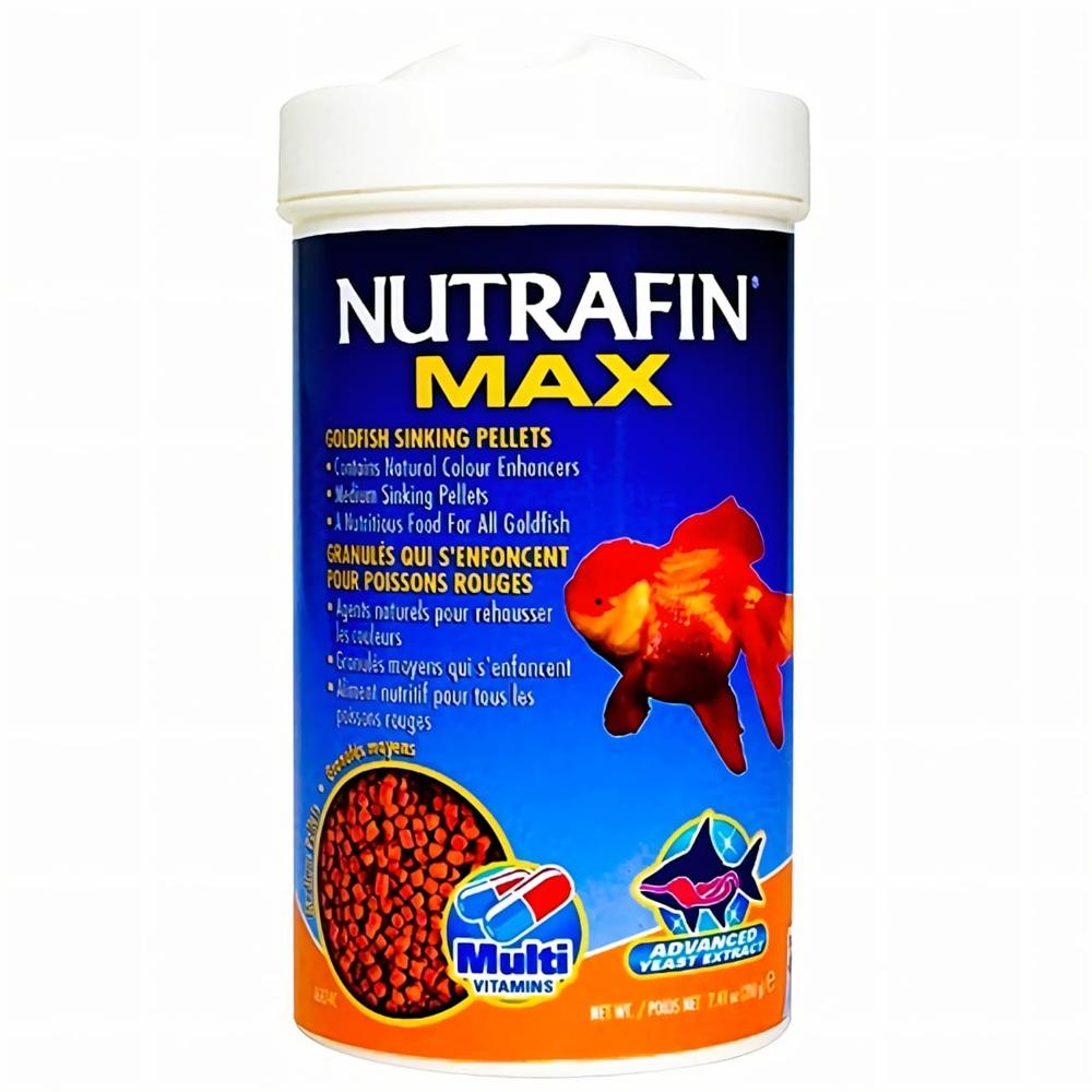 Nutrafin Max Granulos De Hundimiento Peces Goldfish 210 Gr.