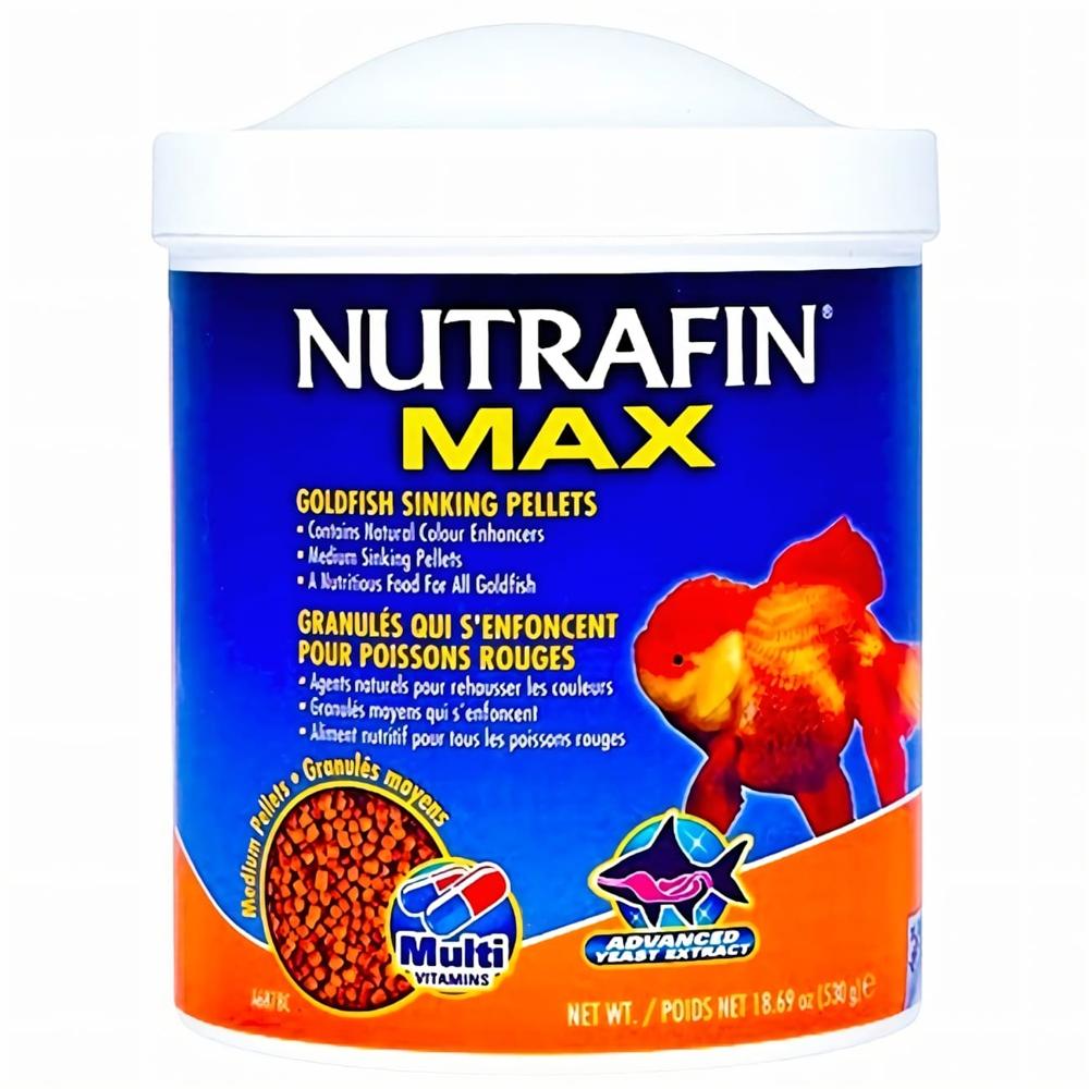 Nutrafin Max Granulos De Hundimiento Peces Goldfish 530 Gr.
