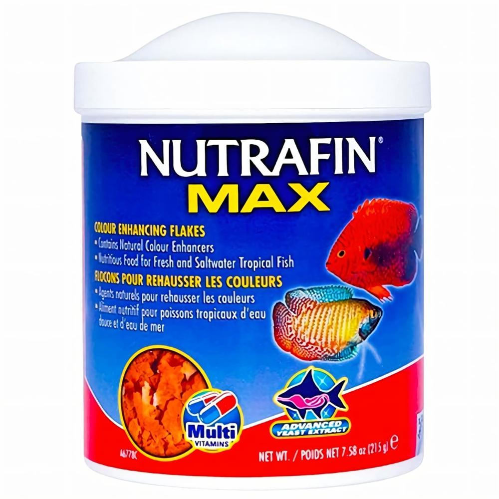 Nutrafin Max Escamas Realza Color Tropicales Marinos 215 Gr.