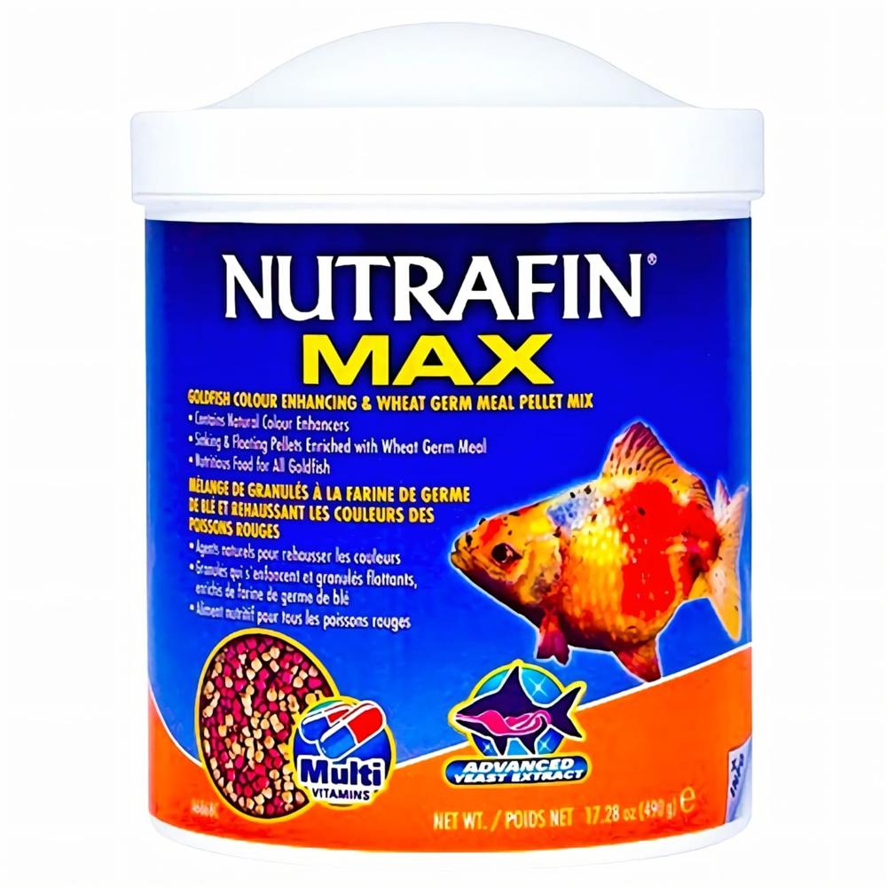 Nutrafin Max Mixtura Granulo Realzador Color Goldfish 490 Gr