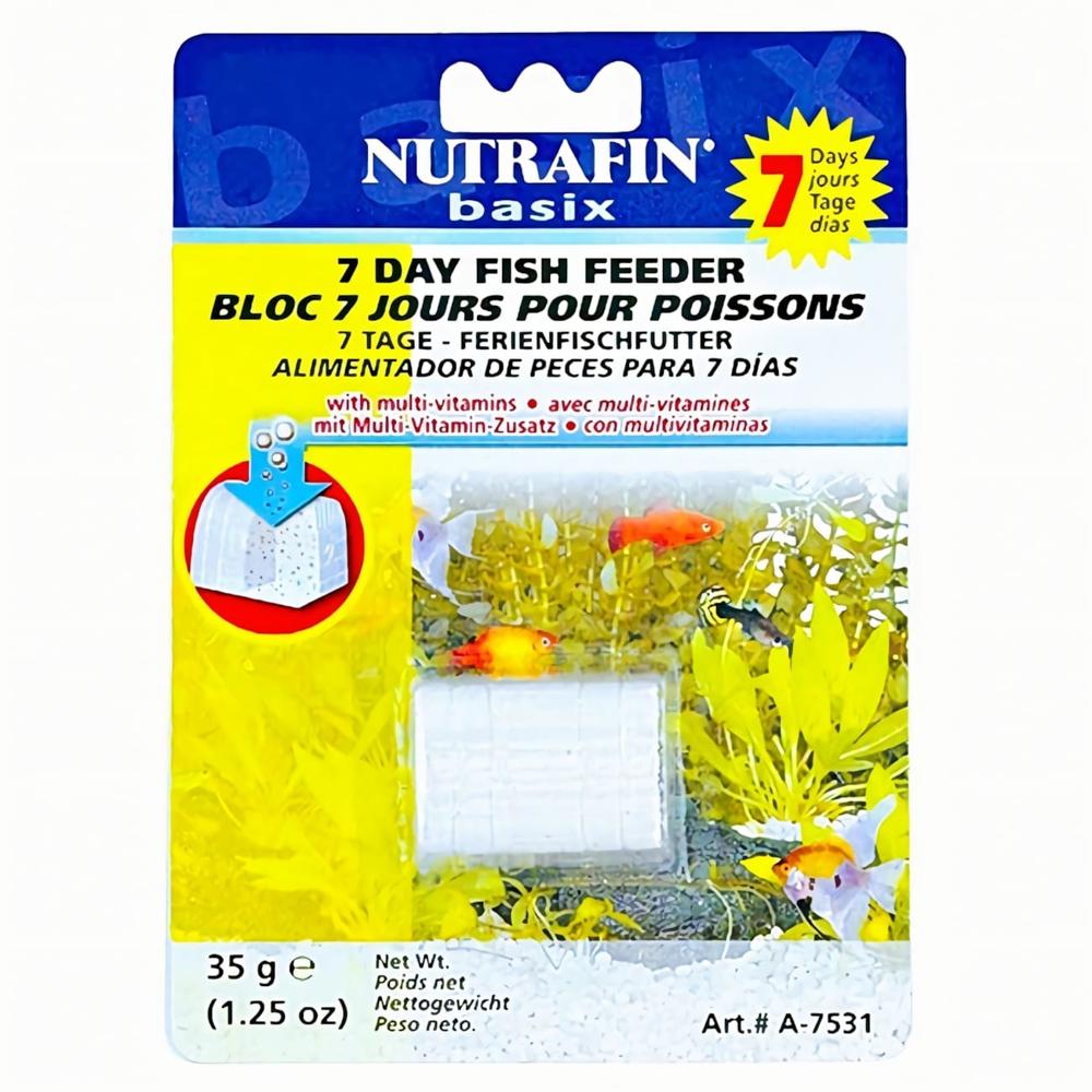 Nutrafin Basix Alimento Para Peces De 7 Dias Vacaciones 35gr
