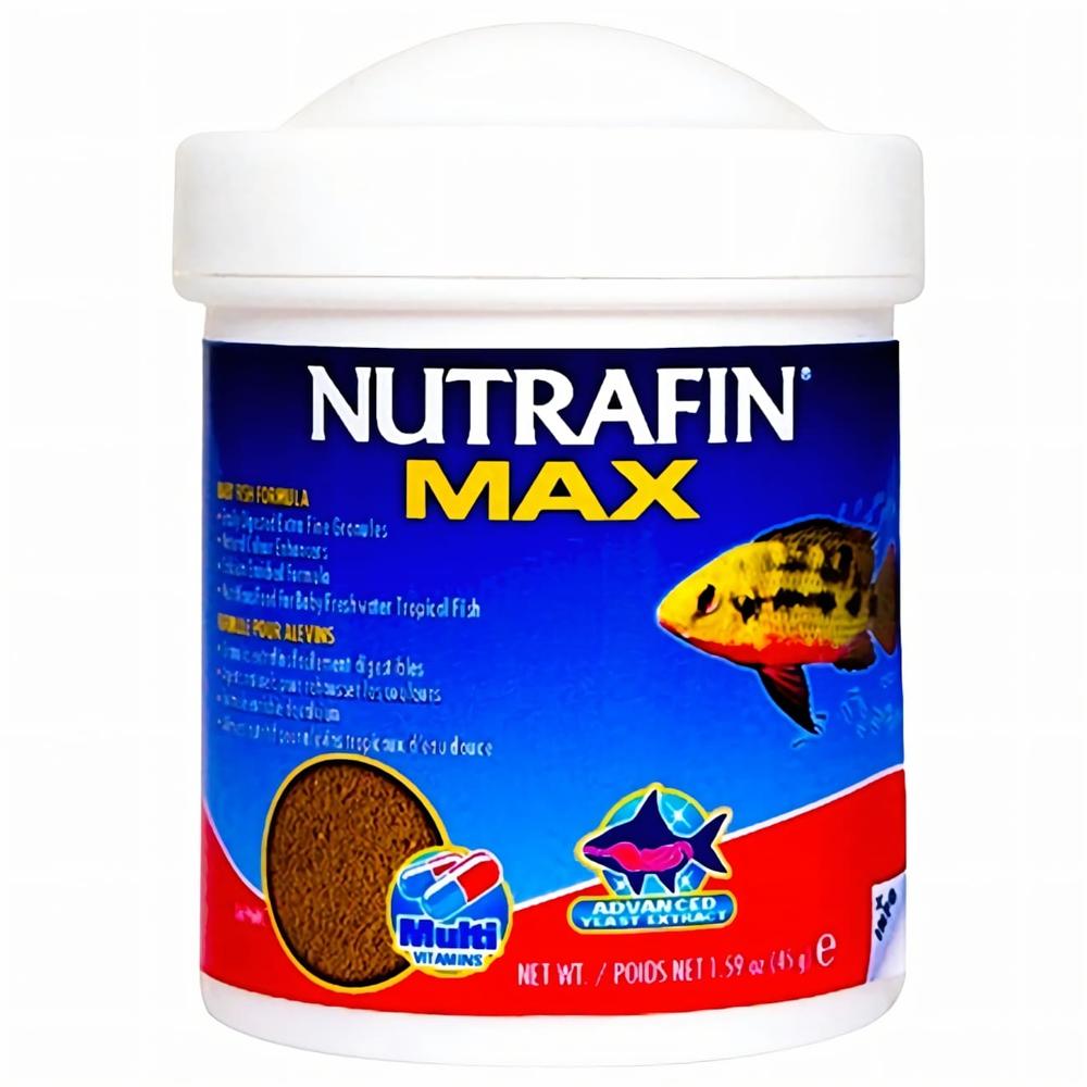 Nutrafin Max Formula Alevines Peces Bebe Microgranulos 45gr.