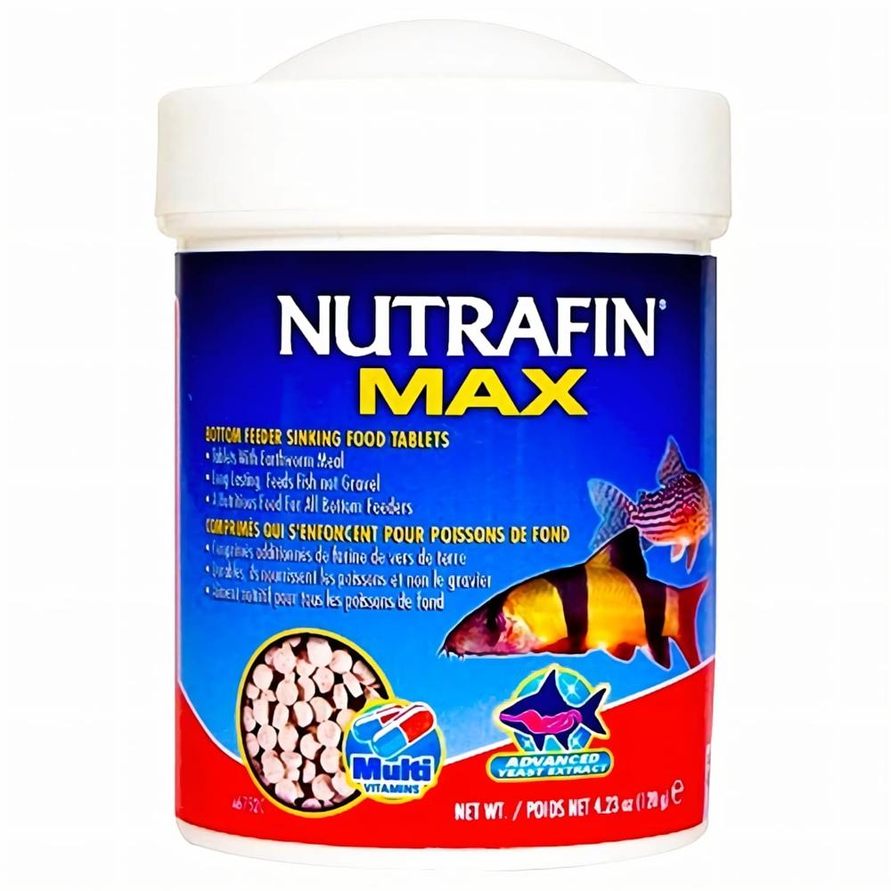 Nutrafin Max Pastillas Alimenticias Peces De Fondo 120 Gr.
