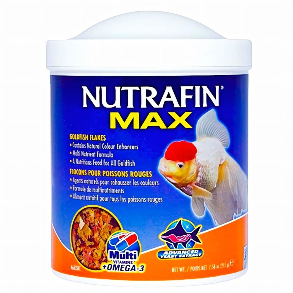 Nutrafin Max Alimento Premiun Peces Goldfish Escamas 215 Gr.