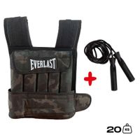 Chaleco De Peso 20kg Crossfit Gym Soga Para Saltar
