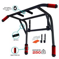BARRA PARA DOMINADAS 2 EN 1 MULTIFUNCIONAL SOPORTE 250 KG