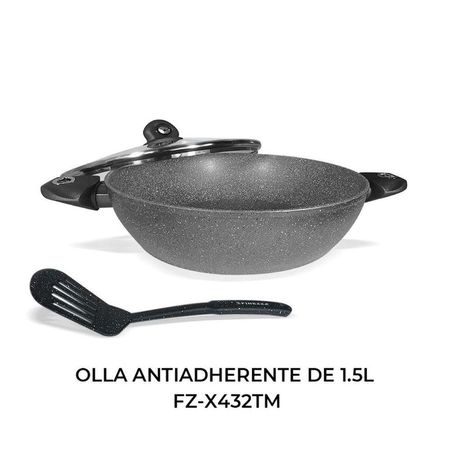 OLLA ANTIADHERENTE DE GRANITO DE 15L FZ-X432TM