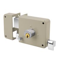Chapa Cerradura de Sobreponer Izquierda Hermex 43575