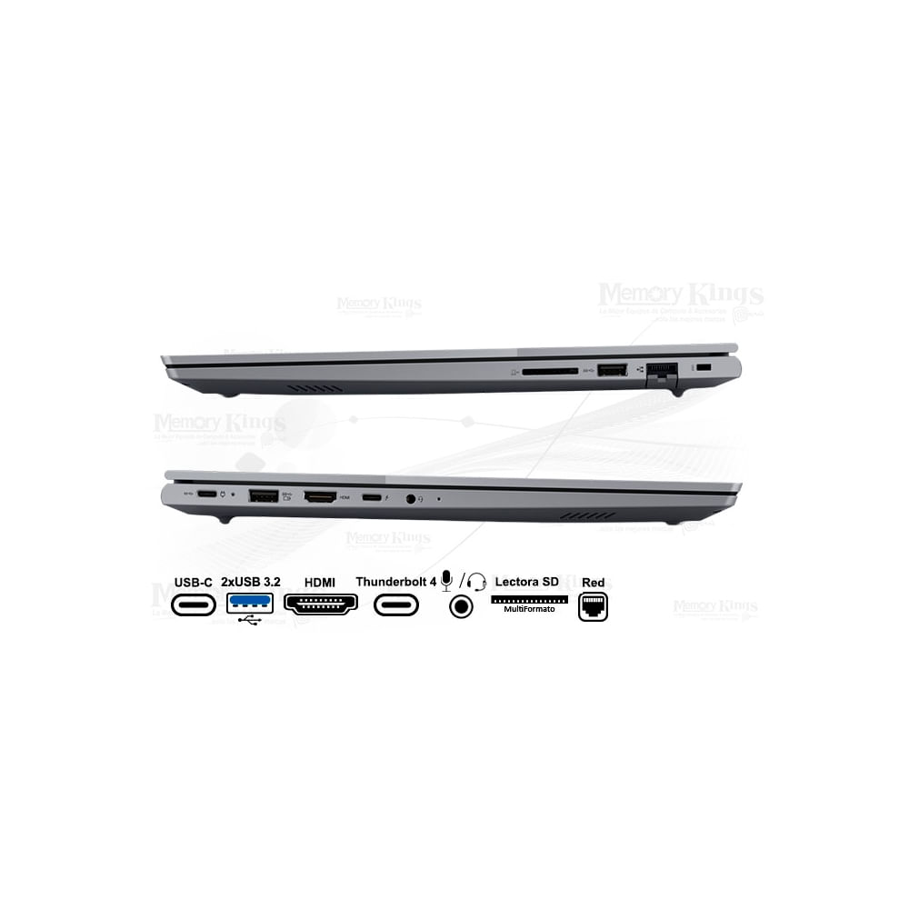 Lenovo ThinkBook 16"" - Laptop Intel Core Ultra 7, 16GB RAM, 512GB SSD, alto rendimiento y diseño el
