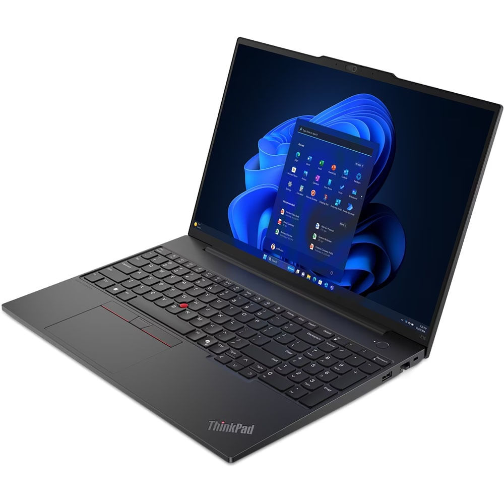 Lenovo ThinkPad E16 Gen 2, Ryzen 5 7535HS, 16GB RAM, 512GB SSD, Pantalla 16"" - Windows 11 Pro