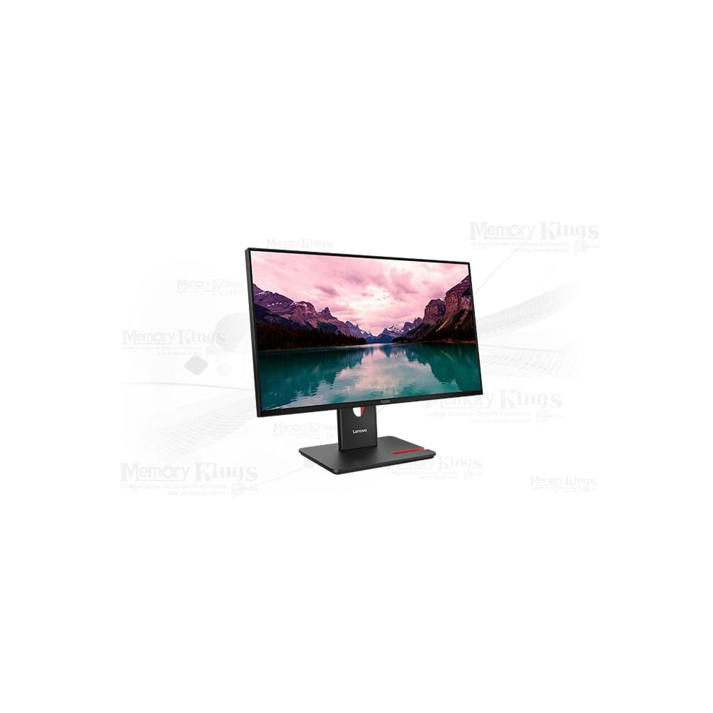 Monitor Lenovo ThinkVision T24-40 de 23.8"" FHD, pantalla pivotante y diseño ergonómico