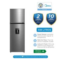Refrigeradora Top Mount No Frost 338l Inox MDRT489MTR46PEW