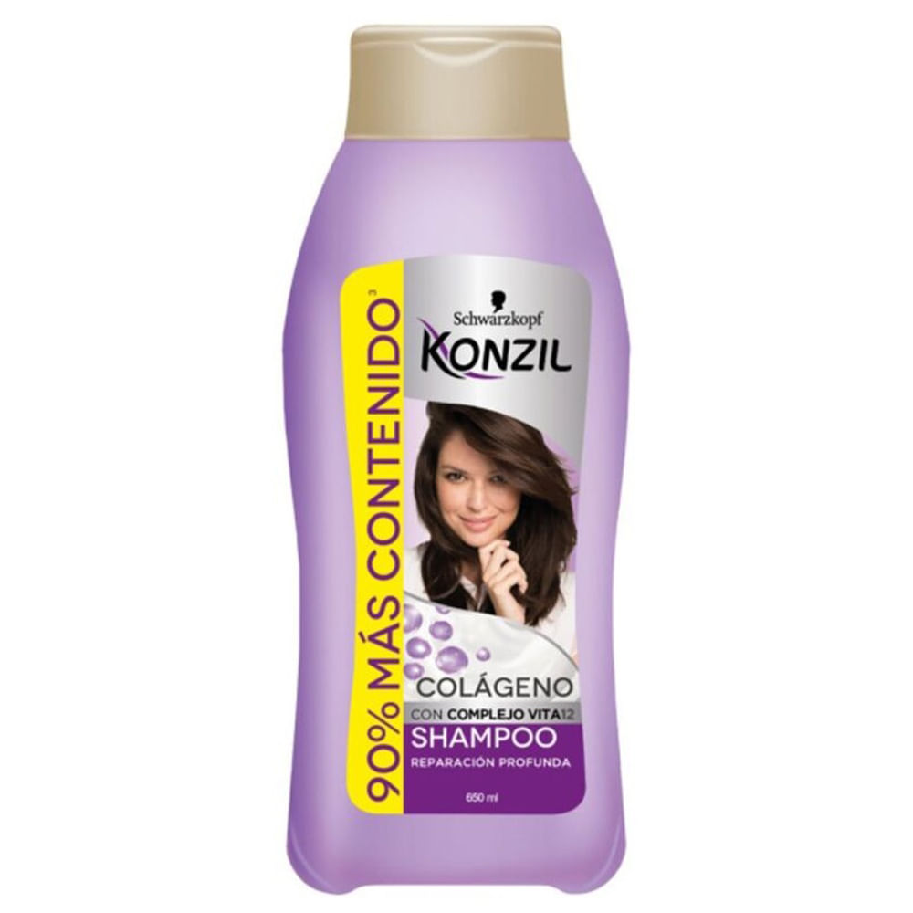 Shampoo KONZIL Colágeno Frasco 650ml
