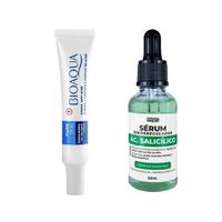 Crema Antiacne Pure Skin + Serum Acido Salicilato 3