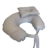 Almohada de Lactancia y Neurodesarrollo Gris Niño