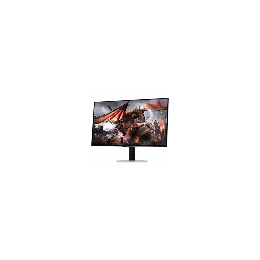 Monitor Samsung Odyssey G8 de 32"" 4K OLED, 240Hz, FreeSync/G-Sync, Plata, Ideal para Gaming