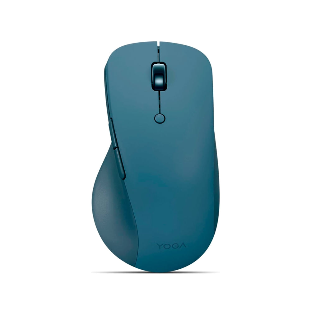 Mouse inalámbrico Lenovo Yoga Pro, sensor óptico azul, 6 botones, color verde azulado