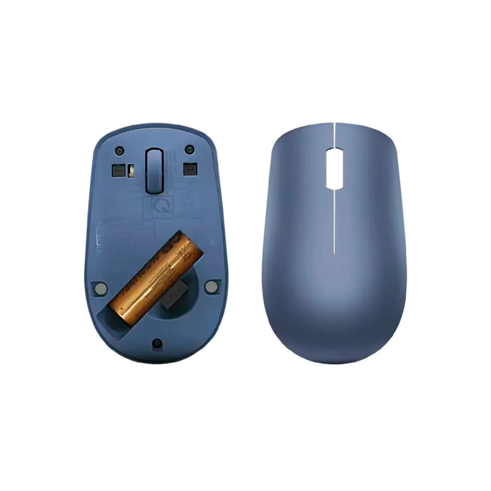 Mouse Lenovo 530 óptico 1200DPI, 3 botones, color abismo azul para una navegación precisa y rápida