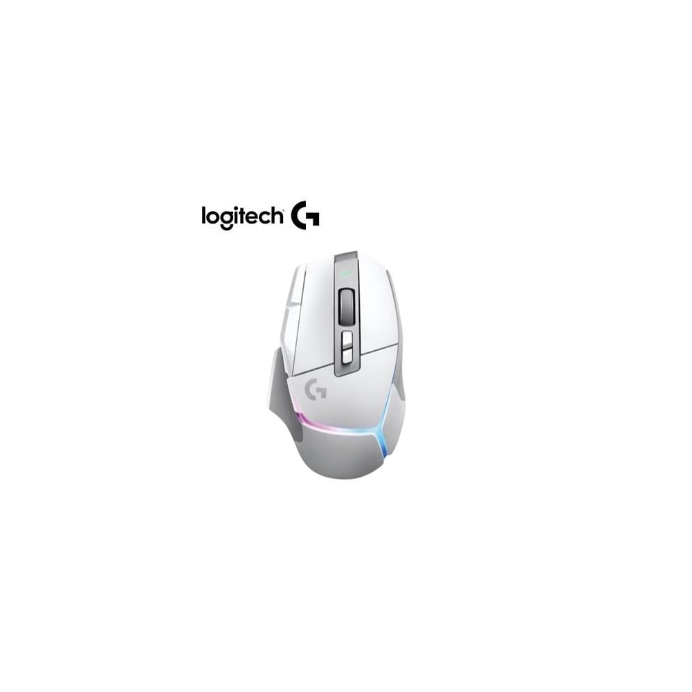 Mouse Logitech G502 X Plus Lightspeed 25K DPI RGB Blanco - Alta precisión y personalización