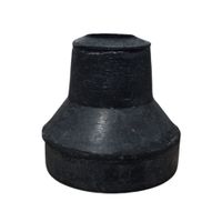 Regaton de Goma Antideslizante 12 mm Pata para Baston Muleta Andador Silla y mas