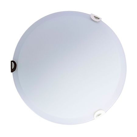 Plafón Redondo Blanco Brilloso 1 Luz E27 30 cm Orange