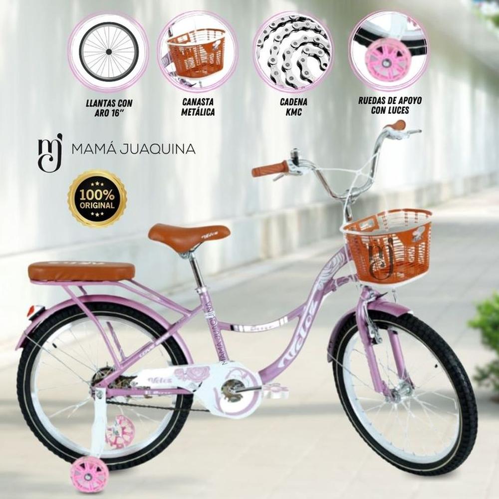 Bicicleta Para Niña Aro 16 «LADY» Pink