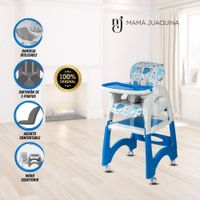 Silla de Comer 3 en 1 «CHAIRMAN» Blue