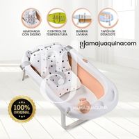 Bañera Plegable con Cojín «NEWAQUA» Melón
