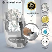 Bañera Plegable con Regadera «AQUABU» Gray