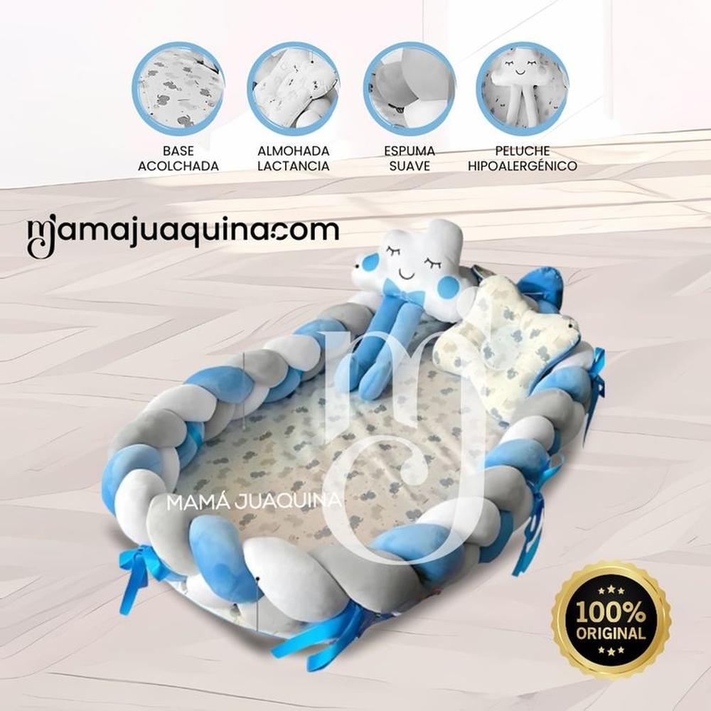 Moisés Nido Colecho para Bebés «DREAM» Edición Limitada Blue