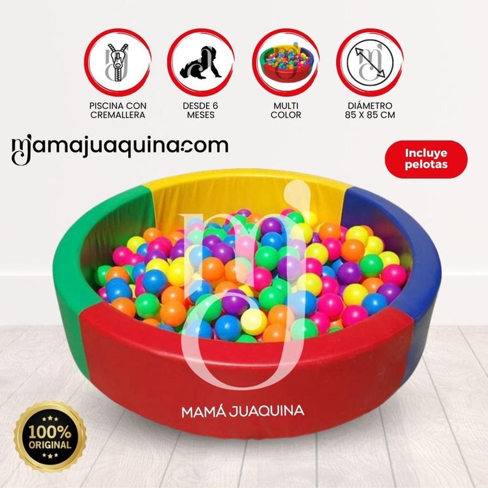Piscina Didáctica «HAPPY POOLY» con Pelotas Incluidas Red