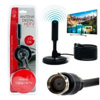 Antena Digital Para Tv - HDTV Interna Externa