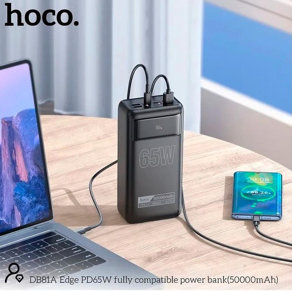Power Bank Hoco Db81a 50000 Mah Carga Rapida 65w Portatil