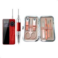 Pulidor Uñas Inalambrica  Zsdg-239+ Set de Manicura 7 Piezas