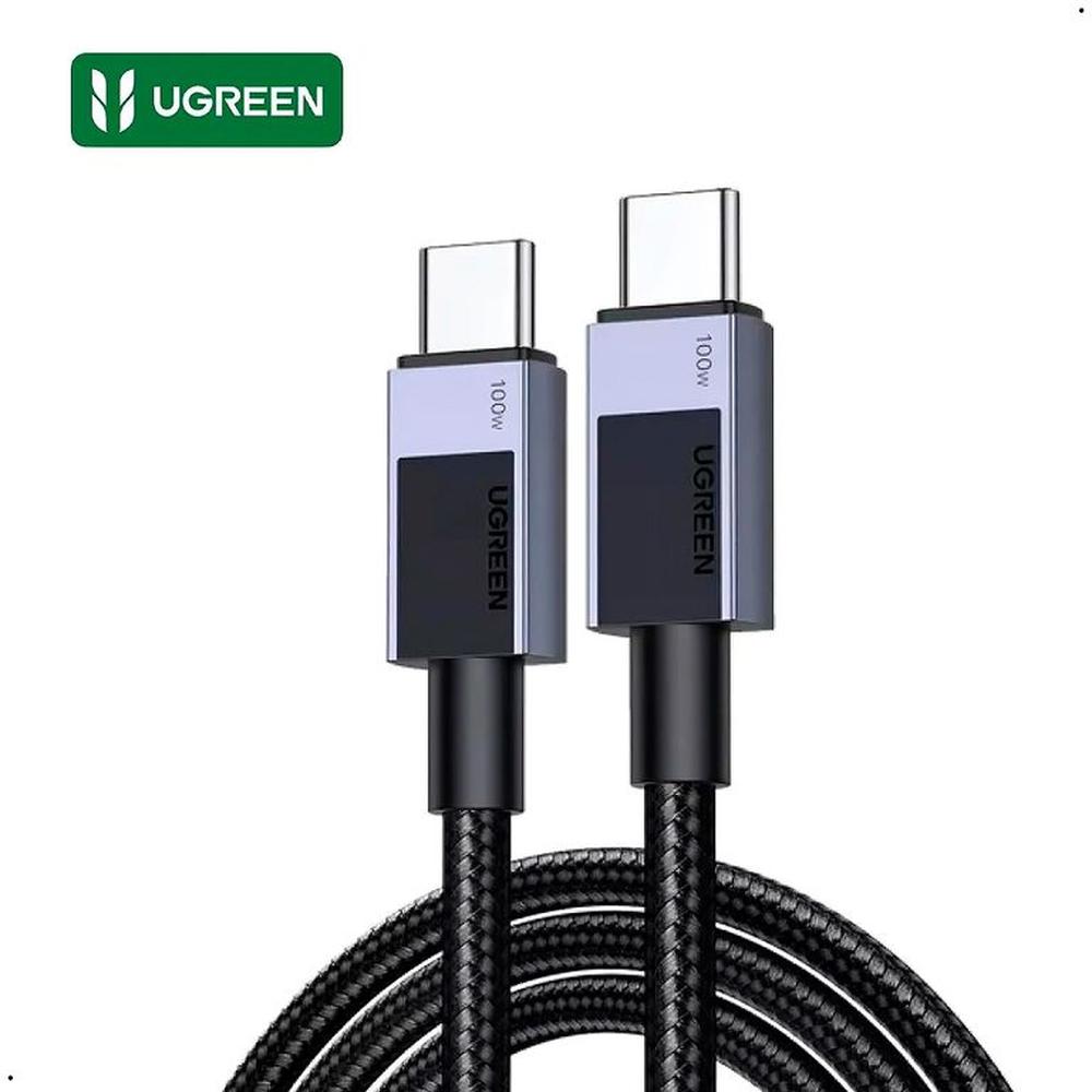 Cable Ugreen 100w Usb Tipo C Nylon Trenzado 1 M