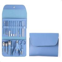 Set de Manicura y Pedicura 16 Piezas  en Acero