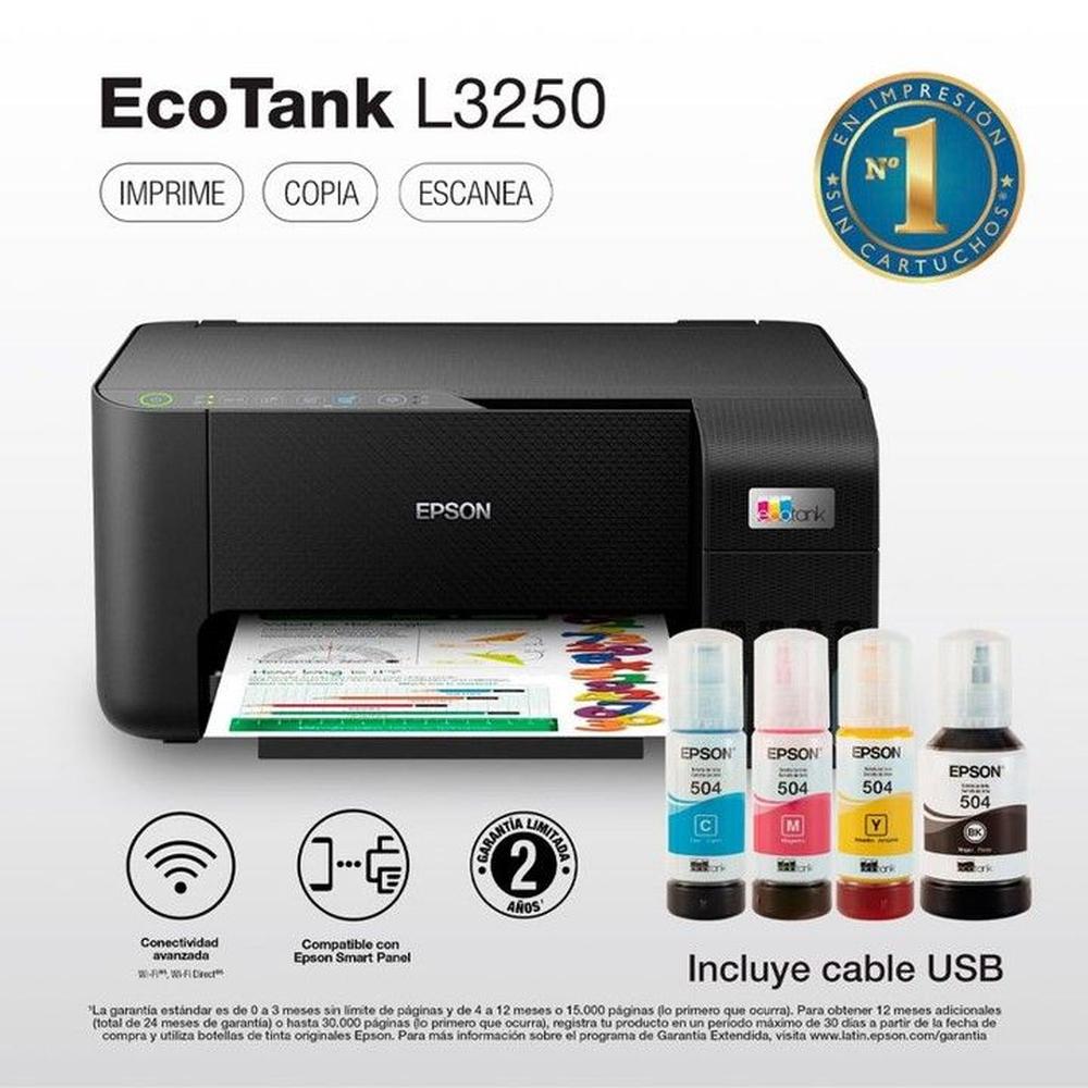 Multifuncional Epson EcoTank Wi-Fi L3250
