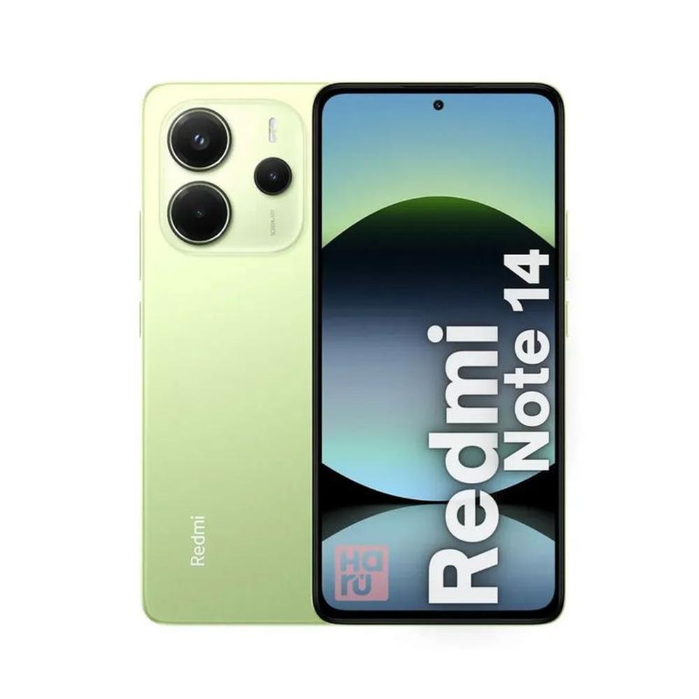 XIAOMI REDMI NOTE 14 - 4G - 6GB RAM 128GB ROM -  VERDE LIMON