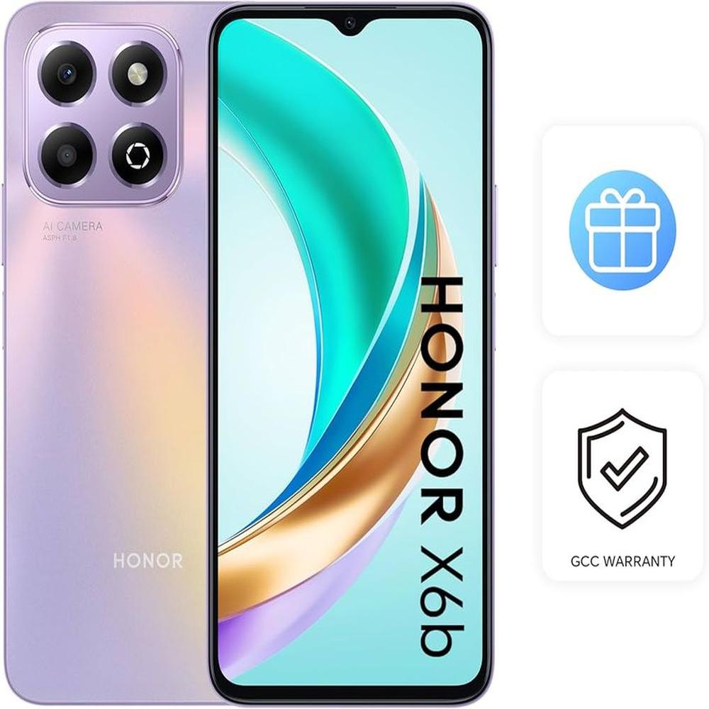 HONOR X6B VERSIÓN DE 6RAM 256GB COLOR PURPLE